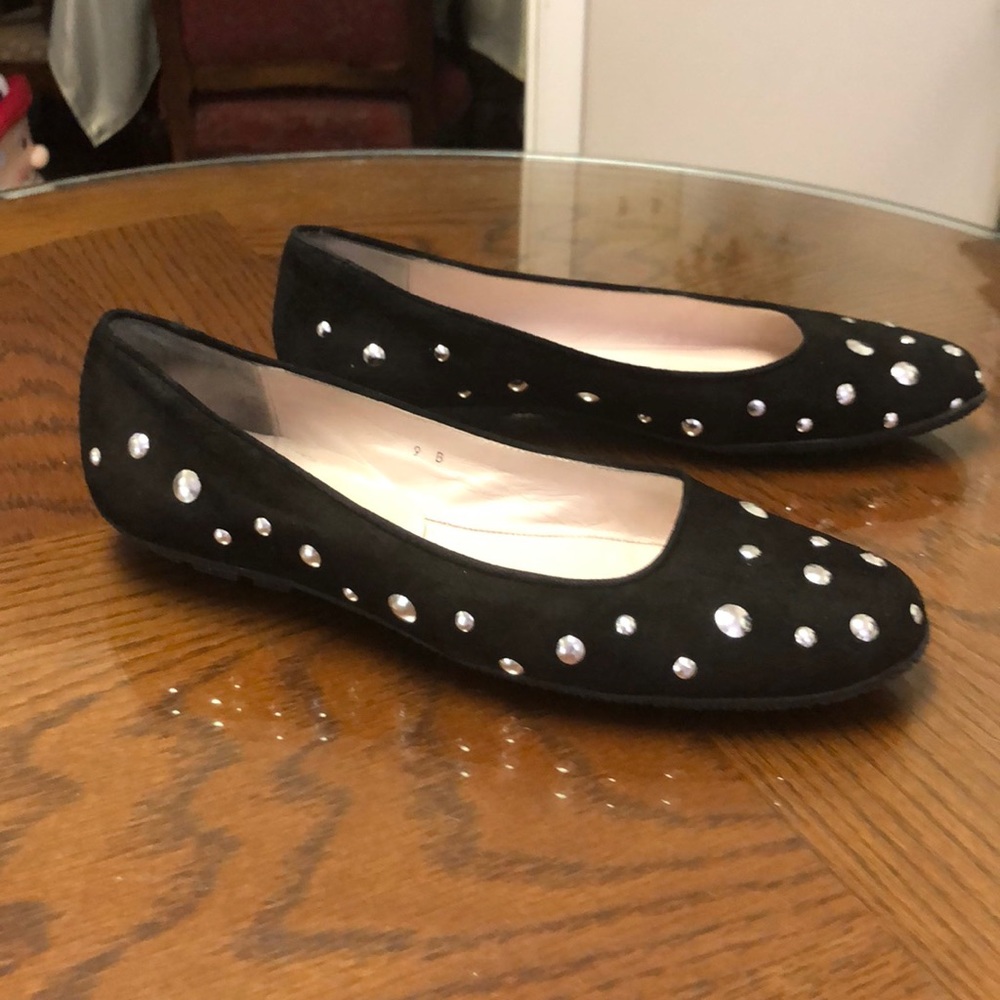 Ladies dress suede shoes